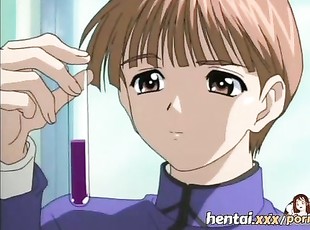 Hentai.xxx - Science Teacher gets Caught and Gangbanged by Students